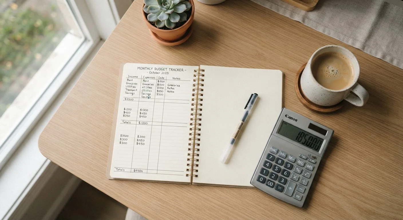 Building Your First Monthly Budget From Scratch