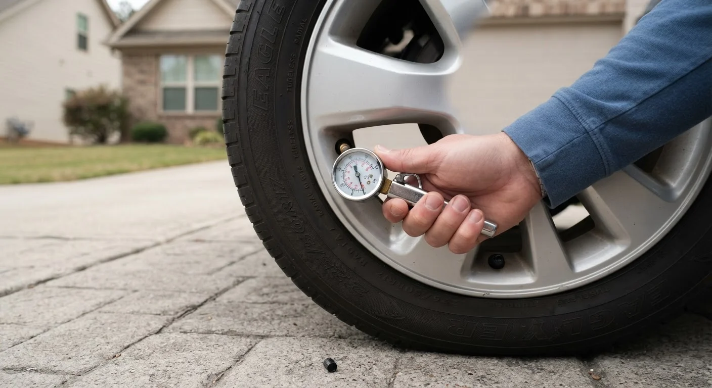 Checking Your Tire Pressure the Right Way