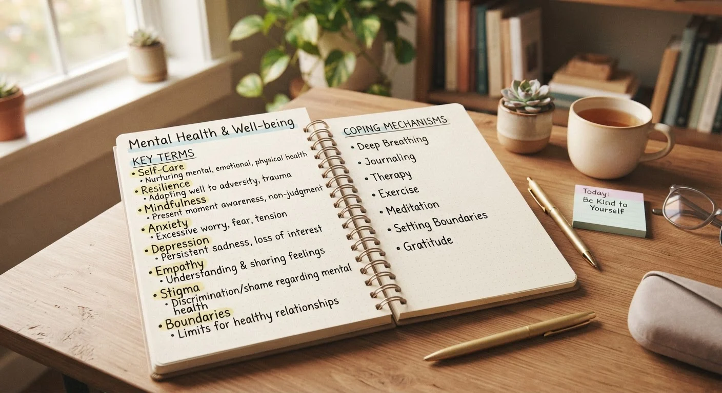 Common Mental Health Terms Explained in Plain Language