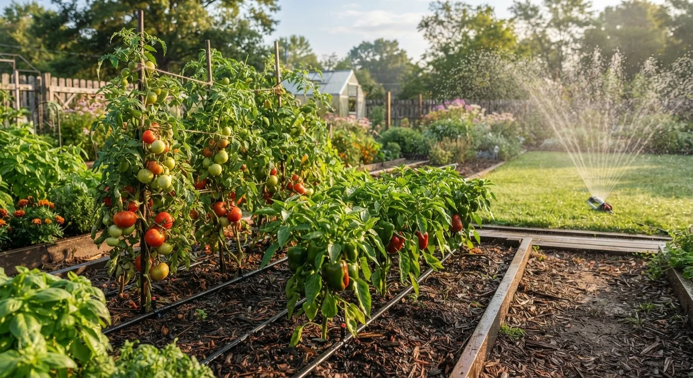 Drip Irrigation vs. Sprinkler Systems for Home Gardens