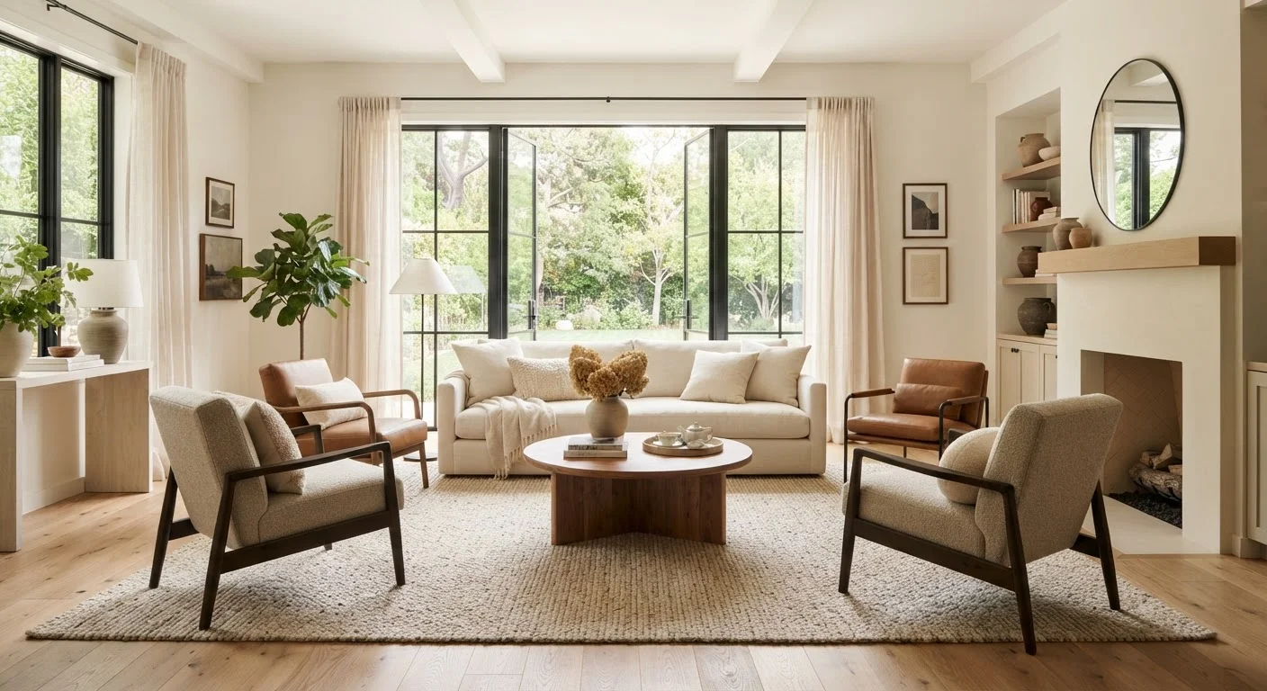 Furniture Arrangement Layouts for Living Rooms of Every Shape