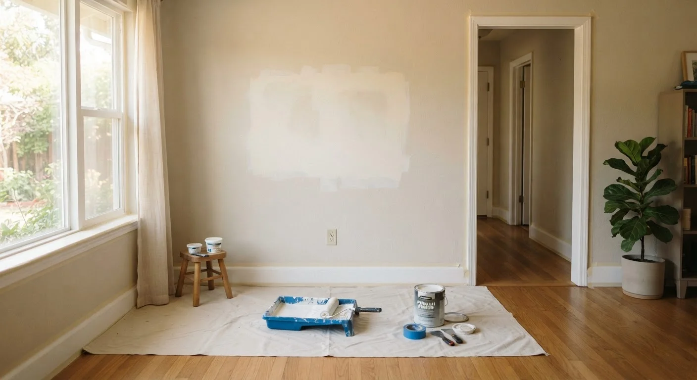 Painting Interior Walls: The Prep Work That Determines the Result