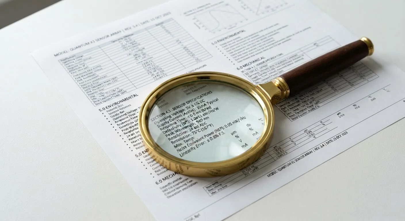 Reading Between the Lines: What Product Specifications Actually Tell You