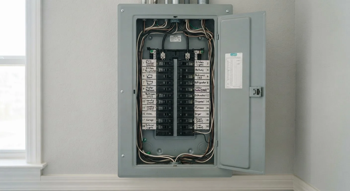 Reading Your Home's Electrical Panel Without an Electrician