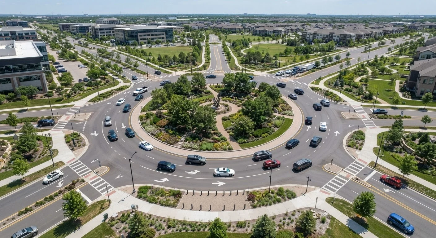 Roundabouts Still Confuse Most American Drivers — Here's How They Work