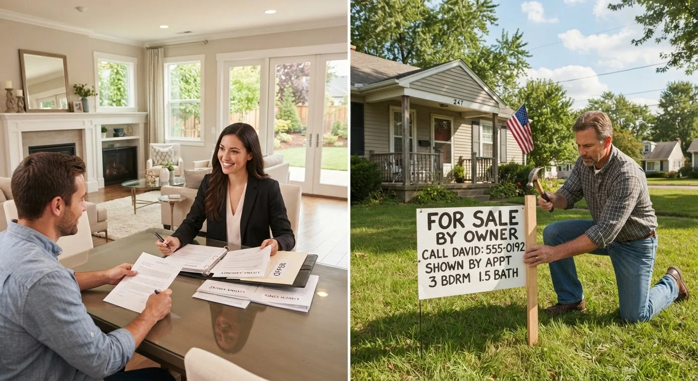 Selling With an Agent vs. Selling FSBO