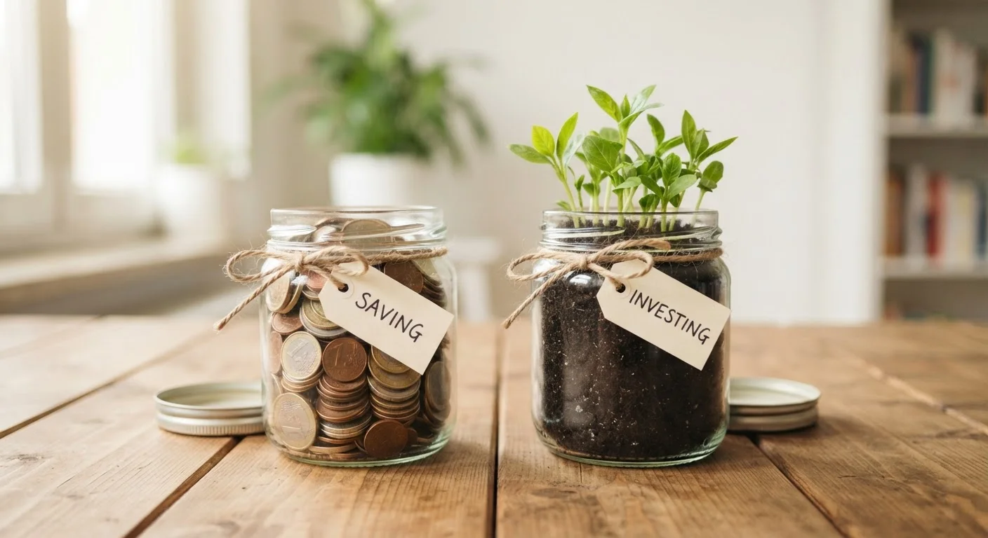 The Difference Between Saving and Investing — and Why Both Matter