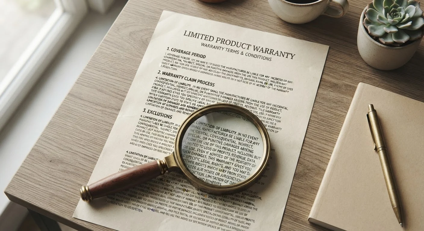 Warranty Terms Decoded: What Manufacturers Actually Promise You